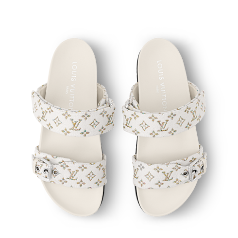 Bom Dia Flat Comfort Mule in Women's Shoes Mules and Slides collections by Louis Vuitton (Product zoom)