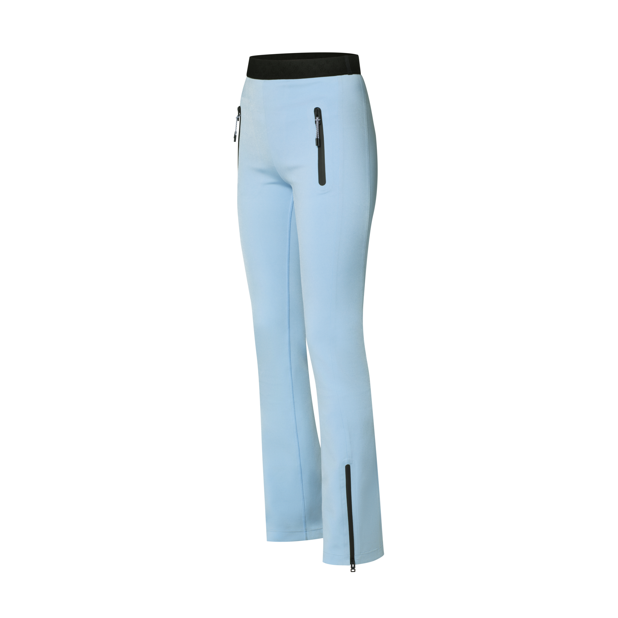 Boot-Cut Pants W/ Zip Dtl  in Women