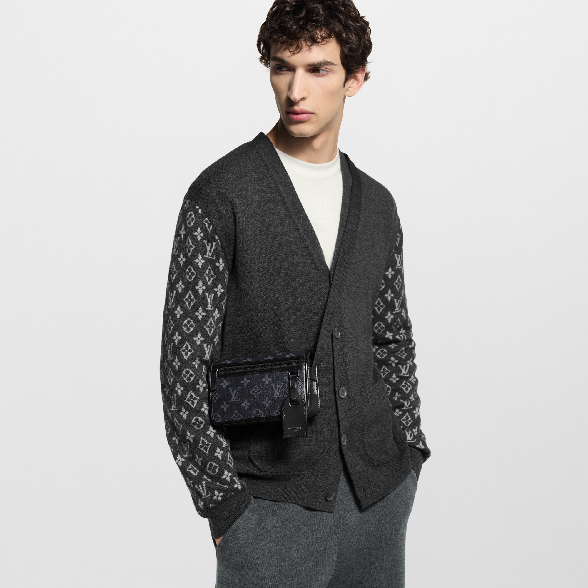 Bosphore Wearable Wallet Monogram Eclipse Canvas in Men