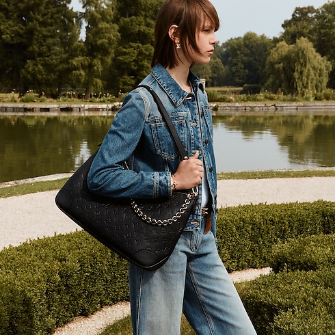 Boulogne GM Monogram Empreinte Leather in Women's Handbags Handbags collections by Louis Vuitton (Product zoom)