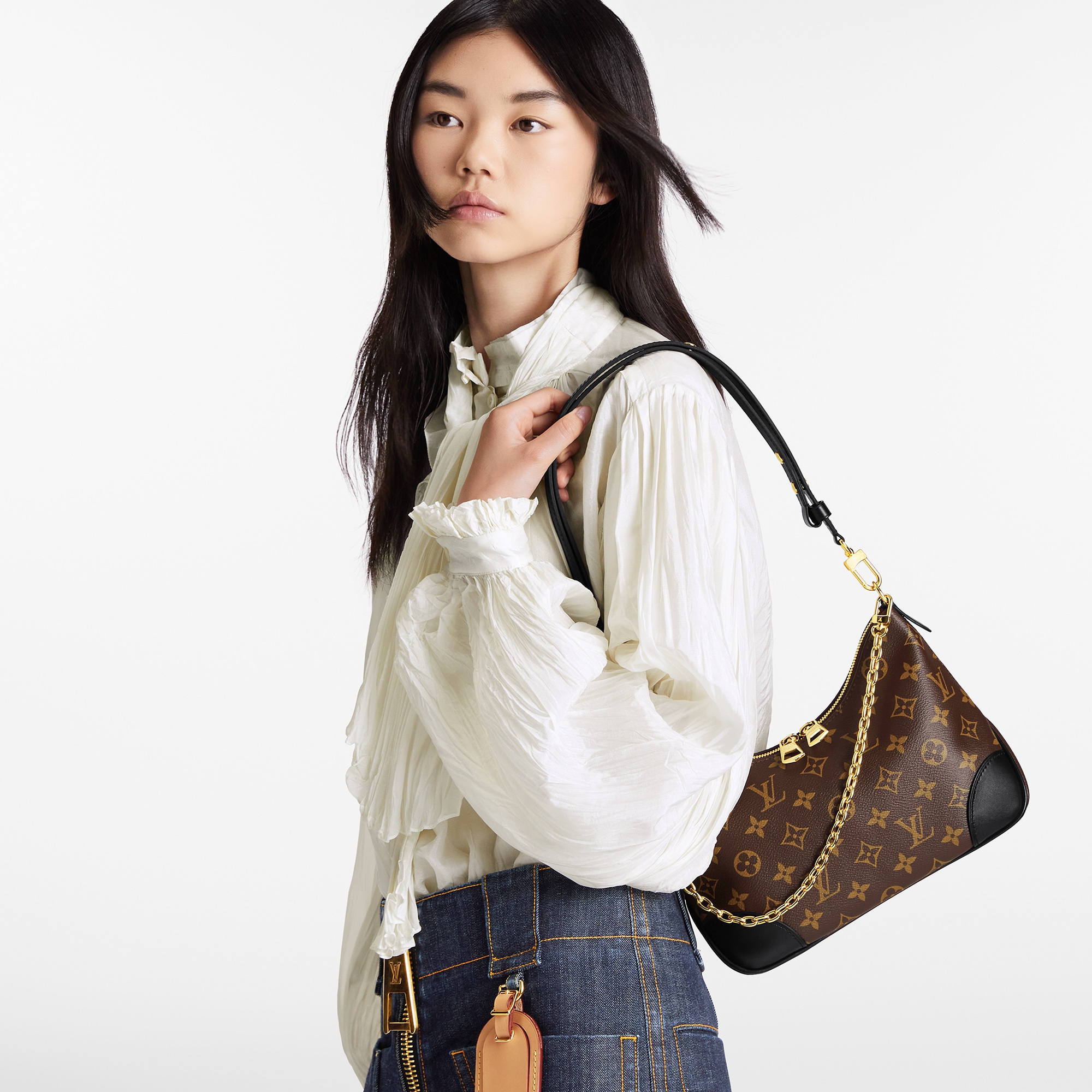 Boulogne PM Monogram Canvas in Women
