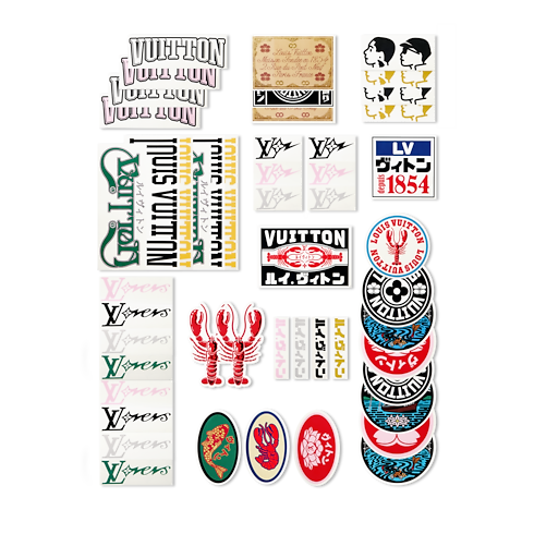 Box of Stickers S00 in Trunks, Travel and Home's Sport and Games } collections by Louis Vuitton (Product zoom)