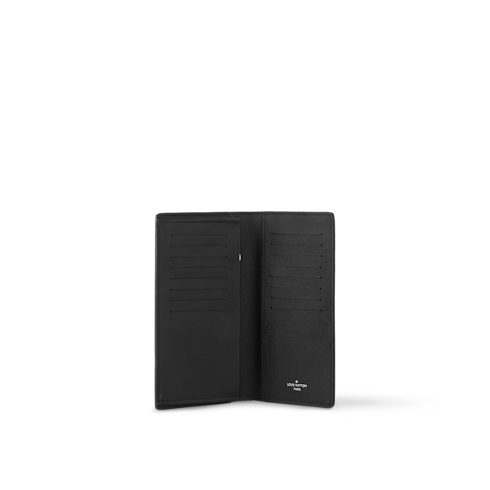 Brazza Wallet Taiga Leather in Bags and Small Leather Goods's Leather Goods Personalisation } collections by Louis Vuitton (Product zoom)