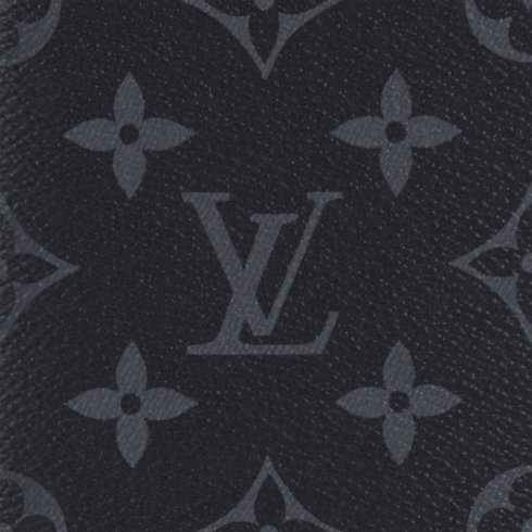 Brazza Wallet Monogram Eclipse in Bags and Small Leather Goods's Leather Goods Personalisation } collections by Louis Vuitton (Product zoom)