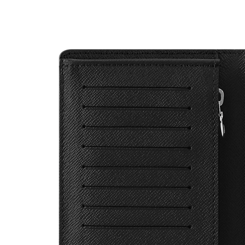 Brazza Wallet Monogram Eclipse in Bags and Small Leather Goods's Leather Goods Personalisation } collections by Louis Vuitton (Product zoom)