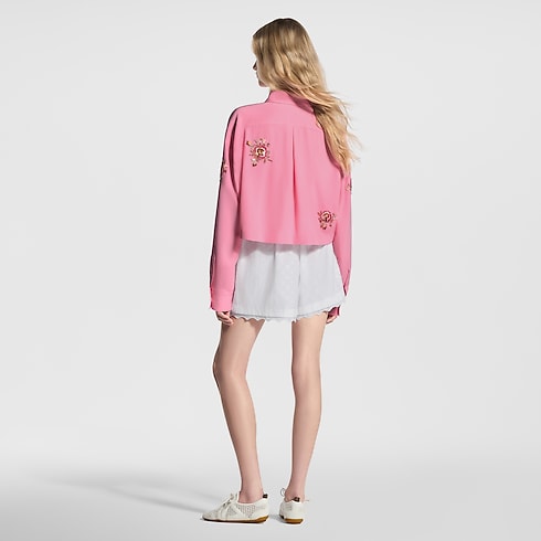 Broderie Trim Shorts in Women's Ready-to-Wear Skirts and Shorts collections by Louis Vuitton (Product zoom)