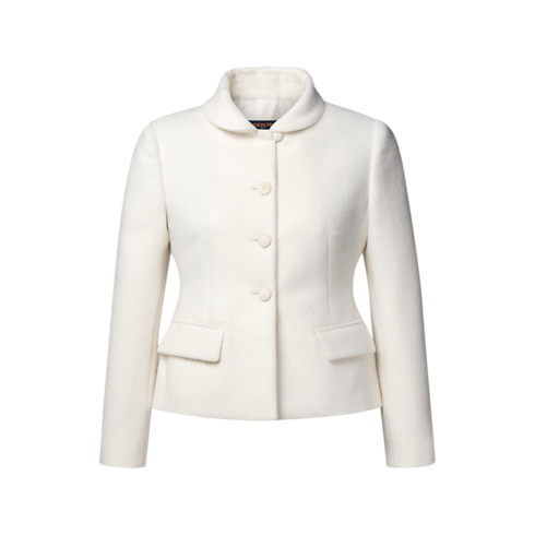 Brushed Fitted Jacket in Women's Ready-to-Wear Coats and Jackets collections by Louis Vuitton (Product zoom)