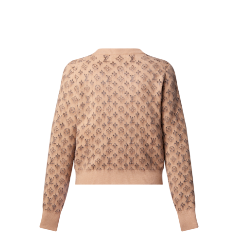 Brushed Monogram Cardigan in Women's Ready-to-Wear Knitwear collections by Louis Vuitton (Product zoom)
