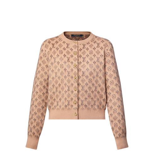 Brushed Monogram Cardigan in Women's Ready-to-Wear Knitwear collections by Louis Vuitton (Product zoom)