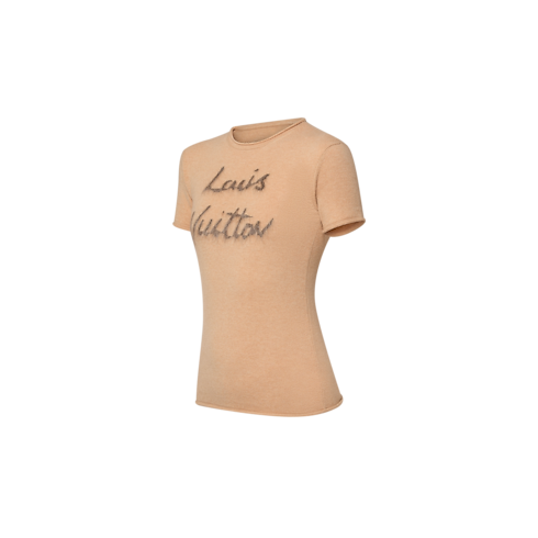 Brushed Signature Knit Top in Women's Ready-to-Wear Tops collections by Louis Vuitton (Product zoom)