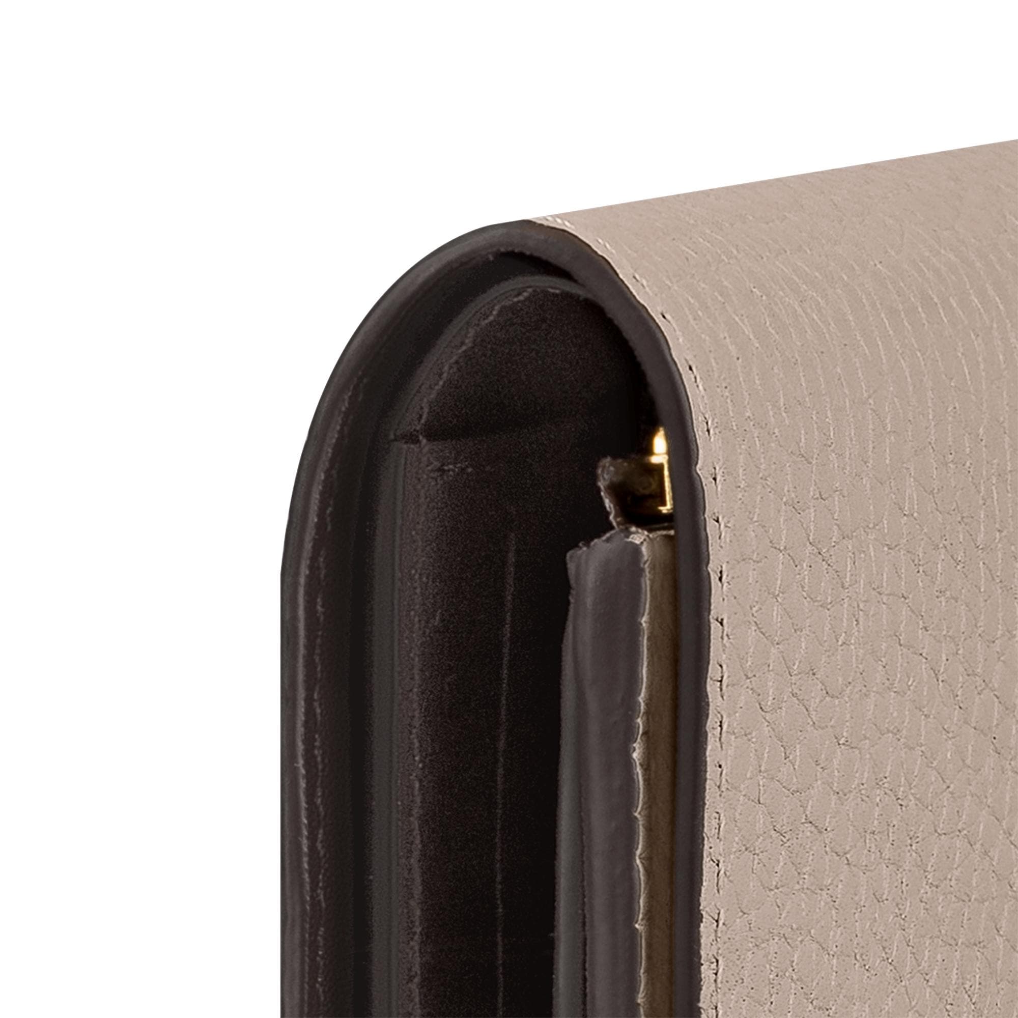 Capucines Compact Wallet Taurillon Leather in Women