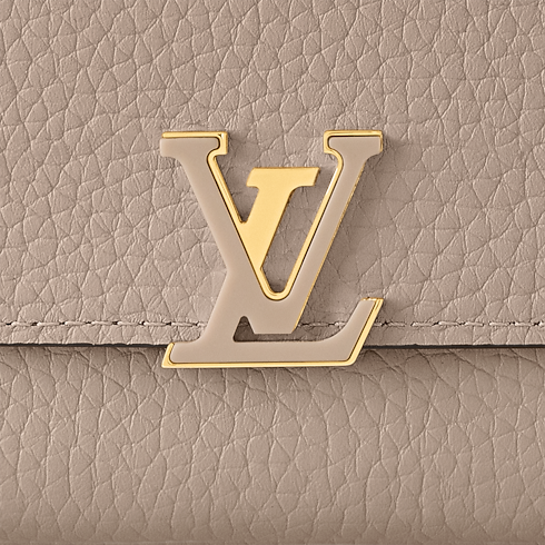 Capucines Compact Wallet Taurillon Leather in Women's Wallets and Small Leather Goods All Wallets and Small Leather Goods collections by Louis Vuitton (Product zoom)