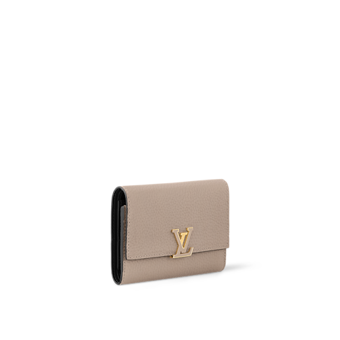 Capucines Compact Wallet Taurillon Leather in Women's Wallets and Small Leather Goods All Wallets and Small Leather Goods collections by Louis Vuitton (Product zoom)