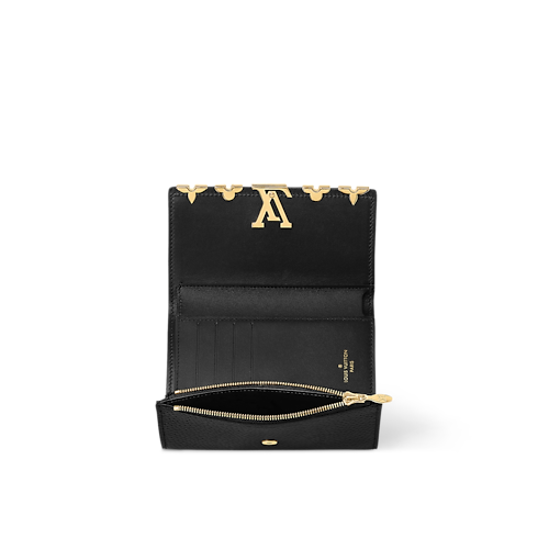 Capucines Compact Wallet Capucines in Women's Wallets and Small Leather Goods Compact Wallets collections by Louis Vuitton (Product zoom)