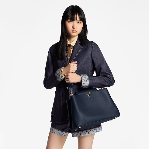 Capucines GM Souple Capucines in Les Extraordinaires's Leather Goods and Travel Capucines collections by Louis Vuitton (Product zoom)