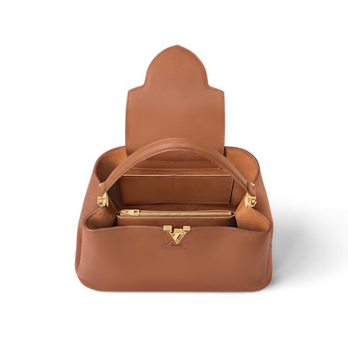 Capucines GM Souple Capucines in Les Extraordinaires's Leather Goods and Travel Capucines collections by Louis Vuitton (Product zoom)