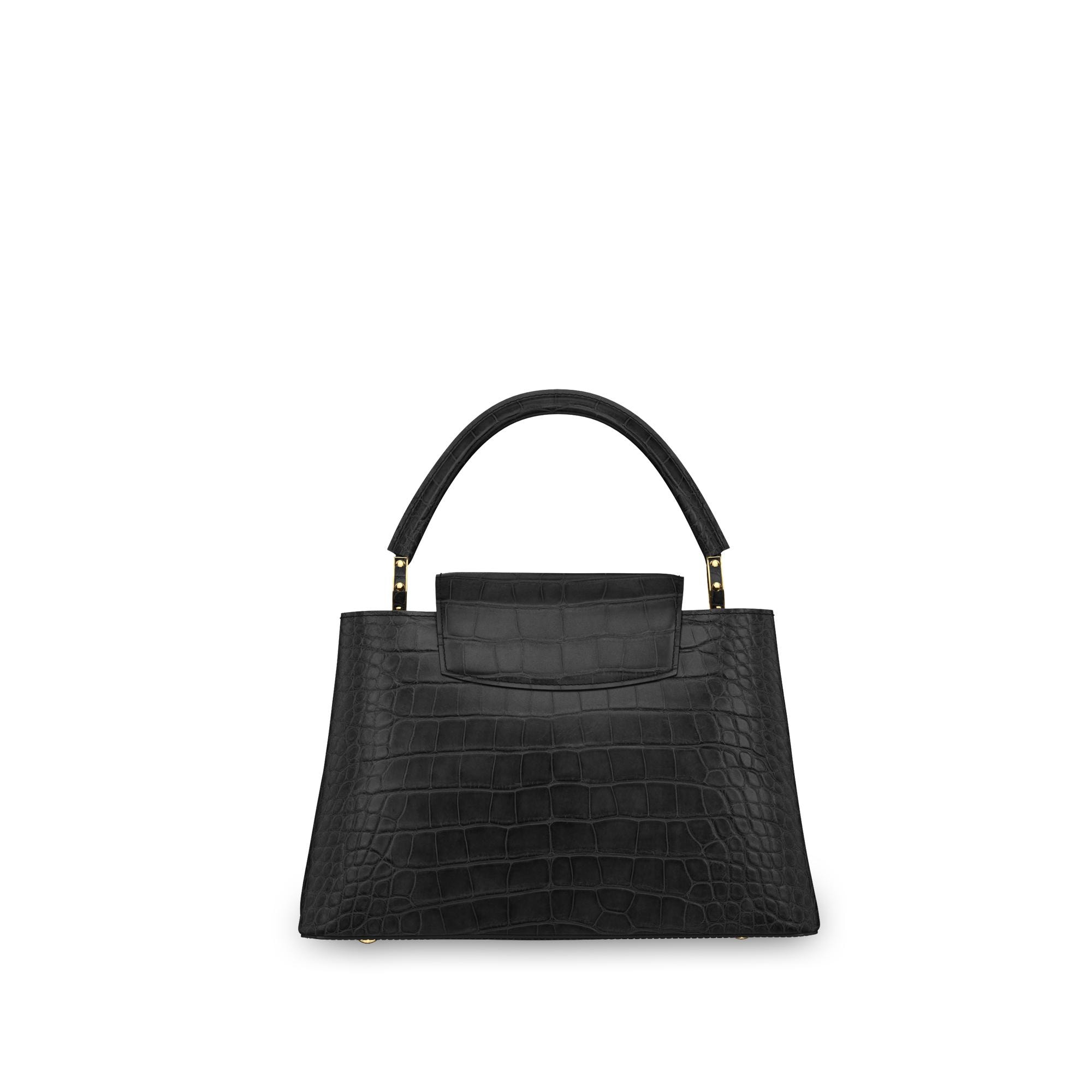 Capucines MM Crocodilien Matte in Les Extraordinaires
