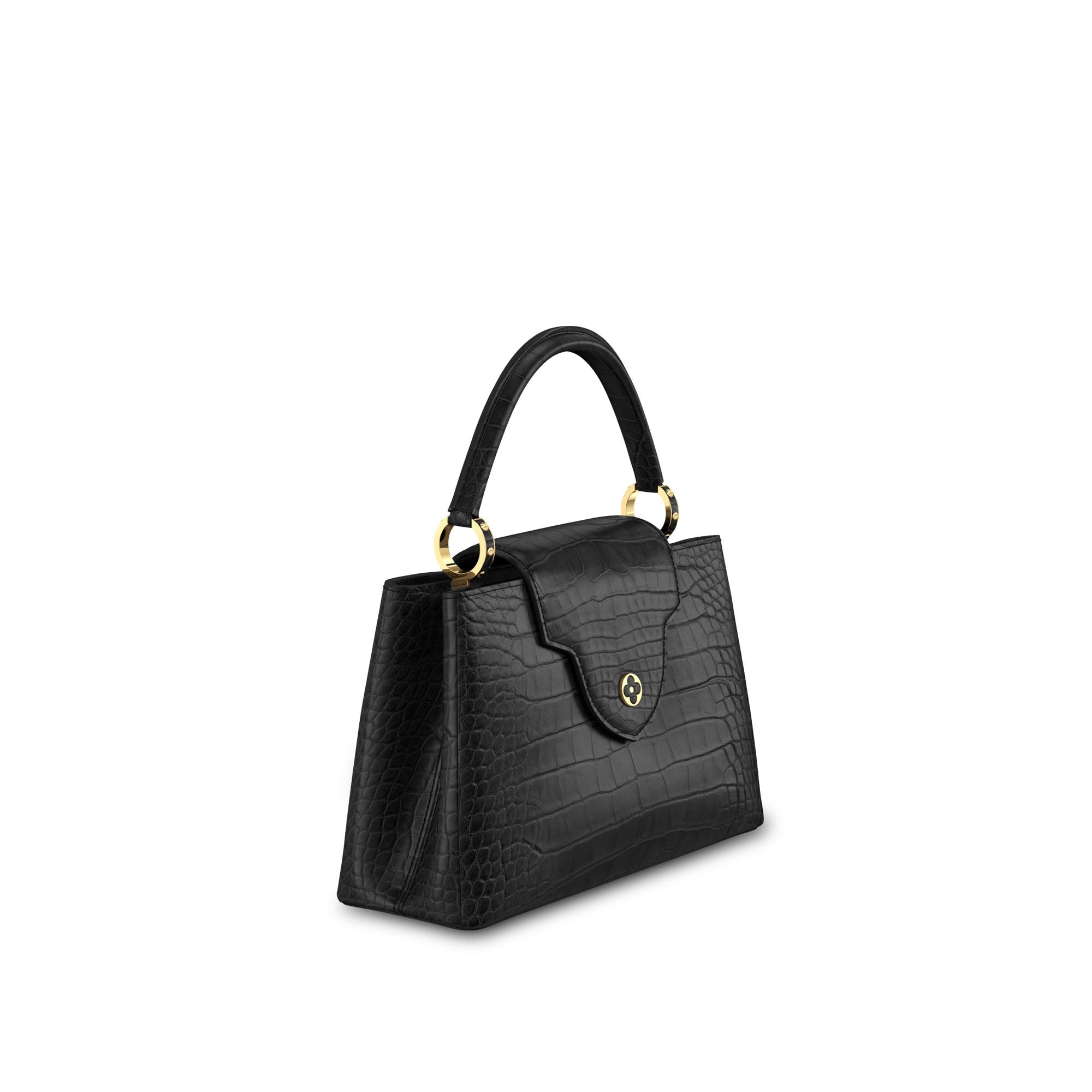 Capucines MM Crocodilien Matte in Les Extraordinaires