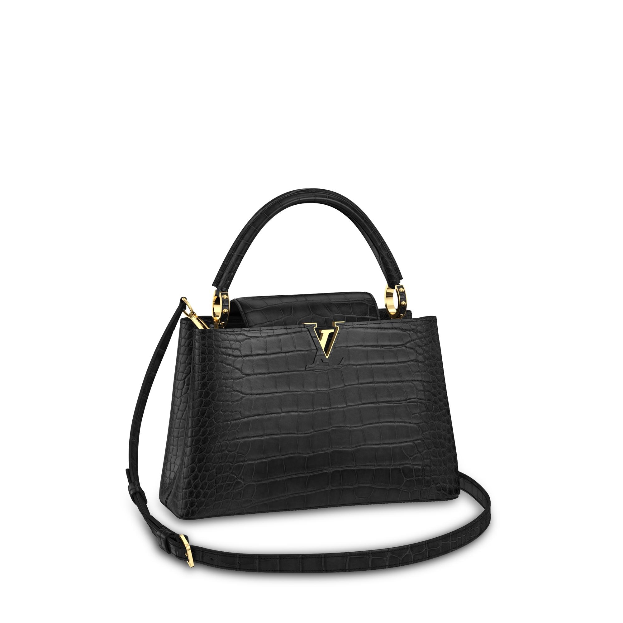 Capucines MM Crocodilien Matte in Les Extraordinaires
