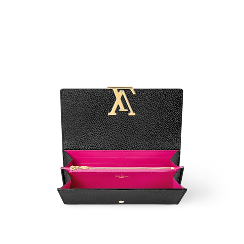 Capucines Wallet Taurillon Leather in Women's Wallets and Small Leather Goods All Wallets and Small Leather Goods collections by Louis Vuitton (Product zoom)