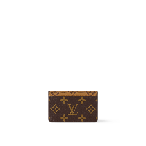 Card Holder Monogram Reverse Canvas in Women's Wallets and Small Leather Goods All Wallets and Small Leather Goods collections by Louis Vuitton (Product zoom)