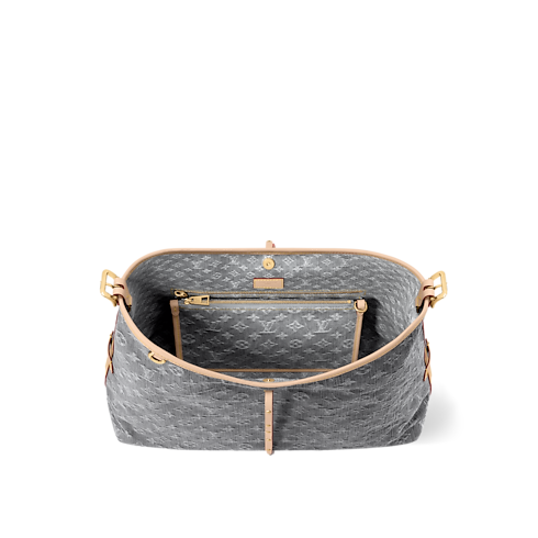 CarryAll MM Monogram Denim in Women's Handbags Handbags collections by Louis Vuitton (Product zoom)