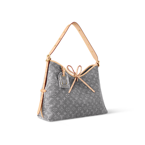 CarryAll MM Monogram Denim in Women's Handbags Handbags collections by Louis Vuitton (Product zoom)