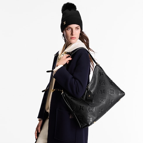 CarryAll MM Bag Monogram Empreinte Leather in Women's Handbags Handbags collections by Louis Vuitton (Product zoom)