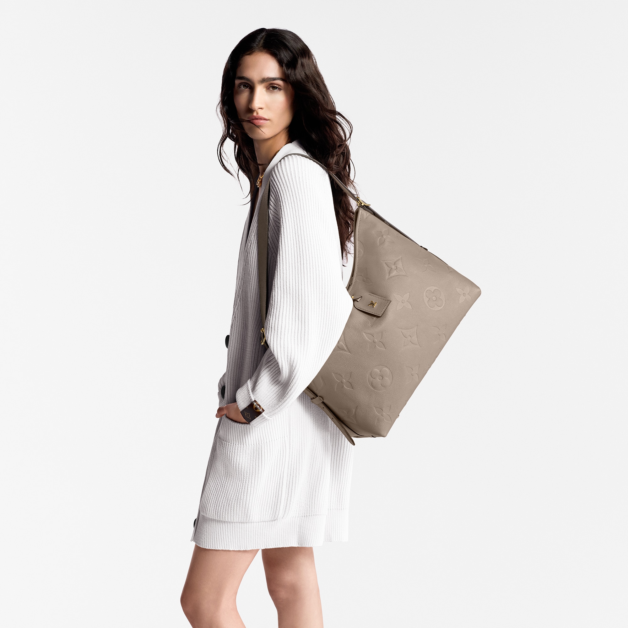 CarryAll MM Bag Monogram Empreinte Leather in Women