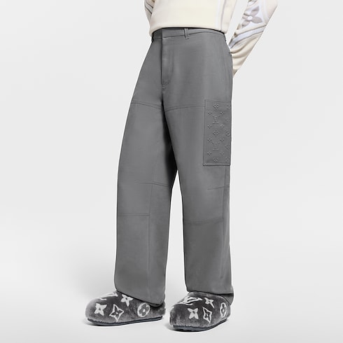 Cashmere Mix Cargo Pants in Men's Ready-to-Wear Trousers collections by Louis Vuitton (Product zoom)