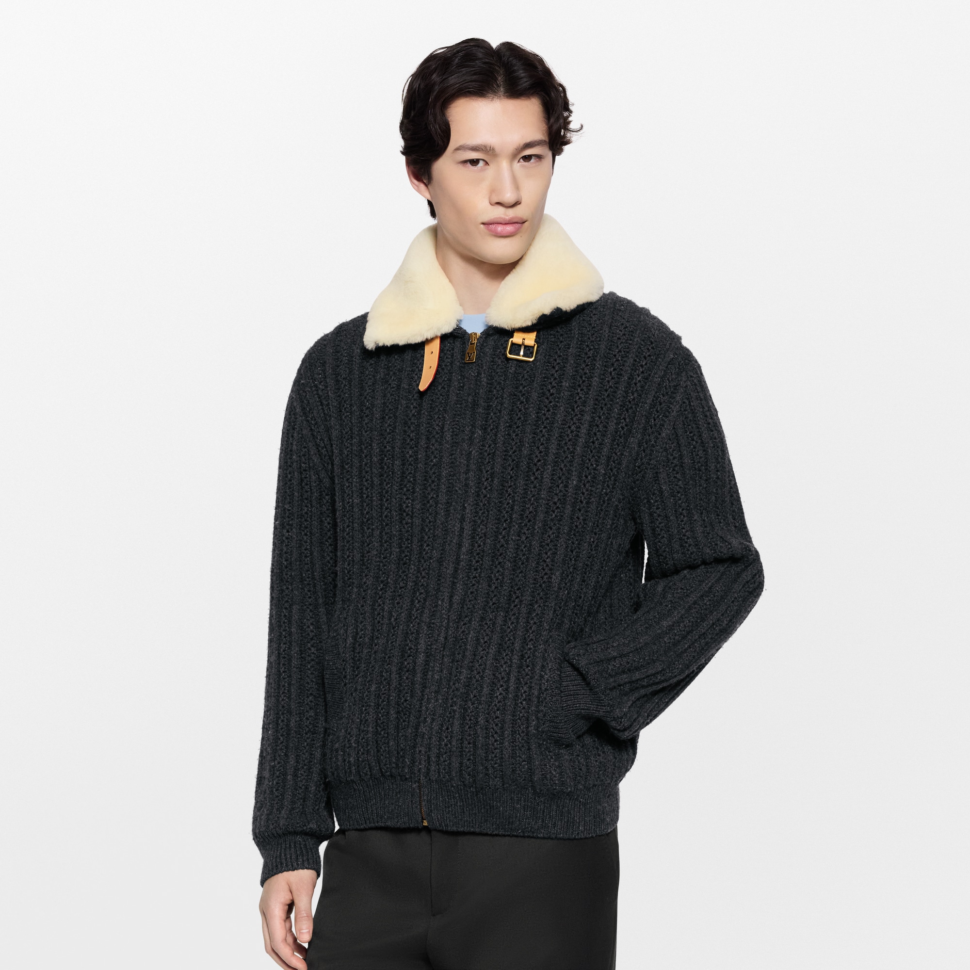 Cashmere-Wool Blouson  in Men