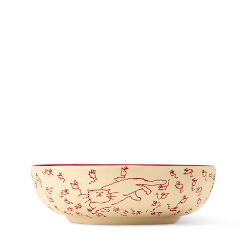 Cat Bowl S00 in Trunks, Travel and Home's Pets Accessories } collections by Louis Vuitton (Product zoom)