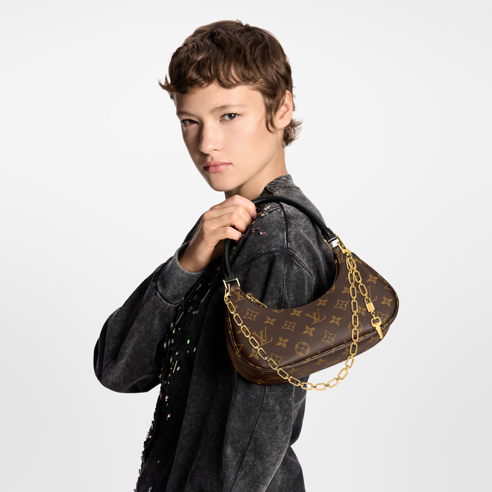 Catchy PM Monogram Canvas in Women
