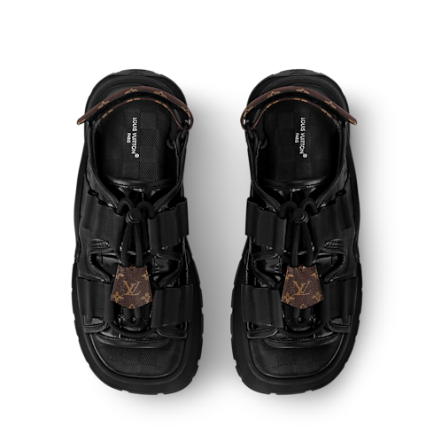 Chameleon Platform Comfort Sandal in Women's Shoes Sandals and Espadrilles collections by Louis Vuitton (Product zoom)