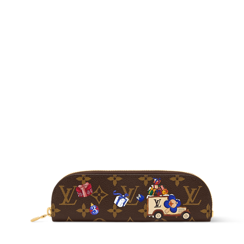 Charlotte Pencil Pouch S00 in Trunks, Travel and Home's Library Office and Writing collections by Louis Vuitton (Product zoom)