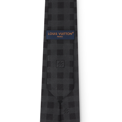 Check Tie S00 in Men's Accessories Ties collections by Louis Vuitton (Product zoom)