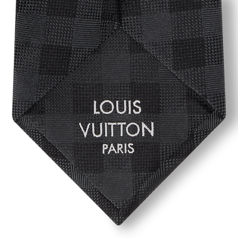 Check Tie S00 in Men's Accessories Ties collections by Louis Vuitton (Product zoom)