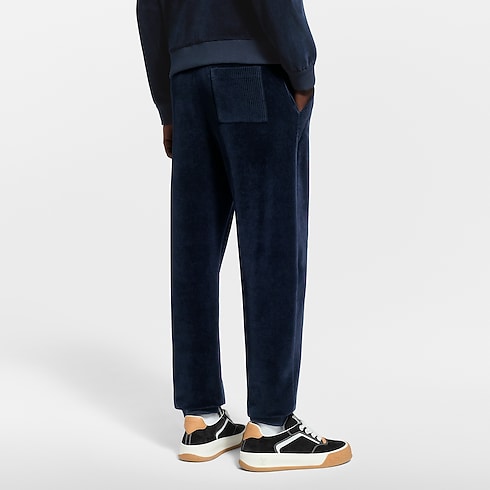 Chic Velvet Track Pants in Men's Ready-to-Wear All Ready-to-Wear collections by Louis Vuitton (Product zoom)