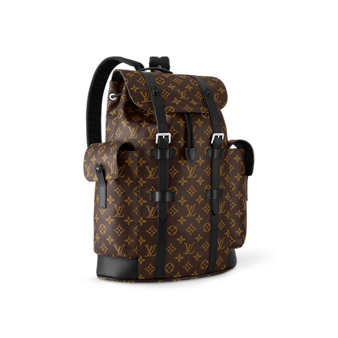 Christopher MM Backpack Monogram Macassar Canvas in Men's Travel All Luggage and Accessories collections by Louis Vuitton (Product zoom)