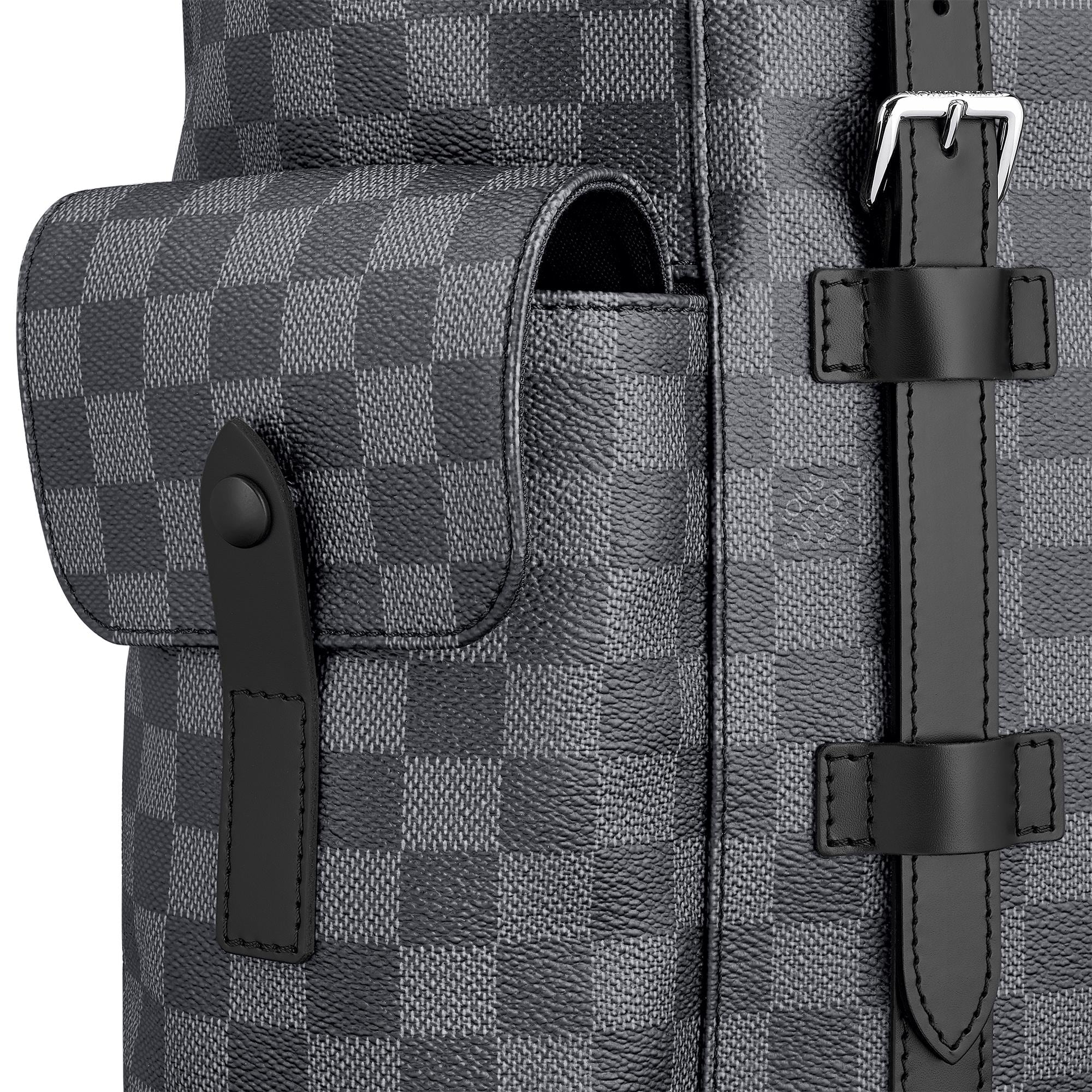 Christopher MM Backpack Damier Graphite Canvas in Men