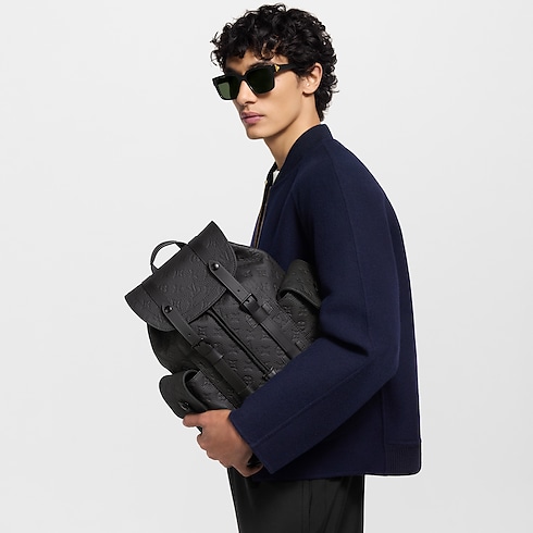 Christopher PM Backpack Monogram Taurillon Leather in Men's Bags All Collections collections by Louis Vuitton (Product zoom)