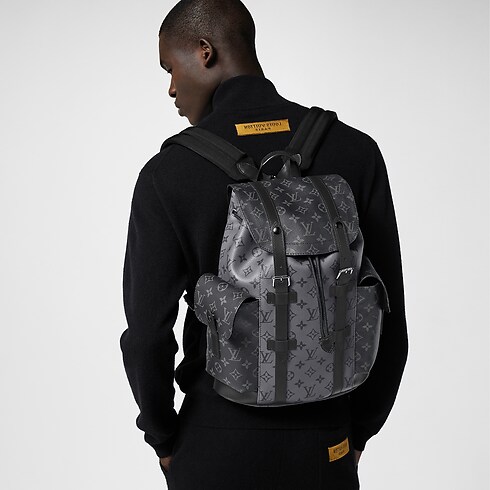 Christopher PM Backpack Monogram Eclipse in Men's Bags All Collections collections by Louis Vuitton (Product zoom)