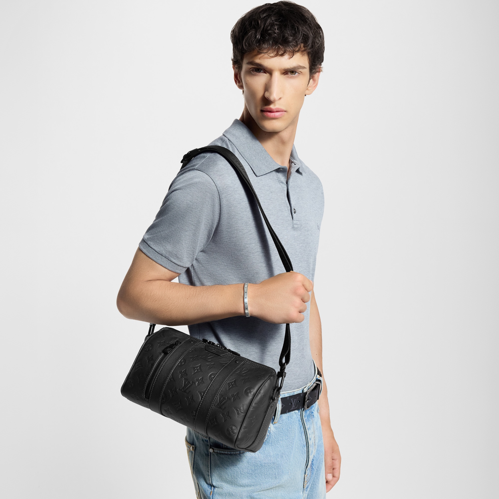 City Keepall Monogram Shadow in Bags and Small Leather Goods