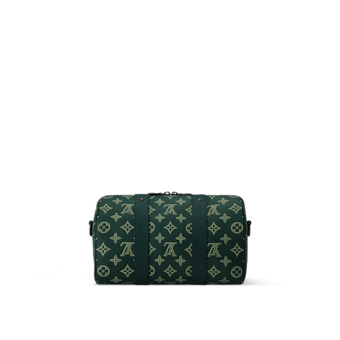 City Keepall Monogram Shadow Leather in Bags and Small Leather Goods's Men Bags LV Icons collections by Louis Vuitton (Product zoom)
