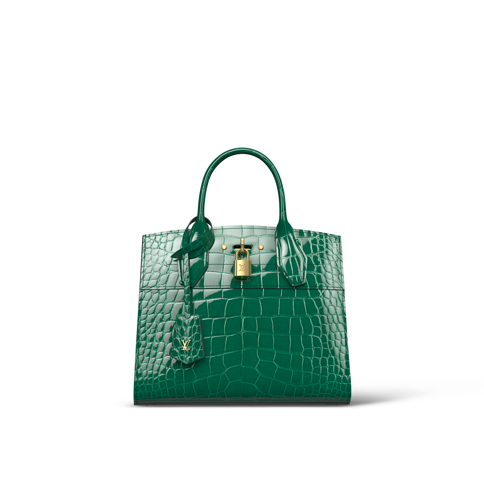 City Steamer PM Shiny Crocodile - Handbags | LOUIS VUITTON
