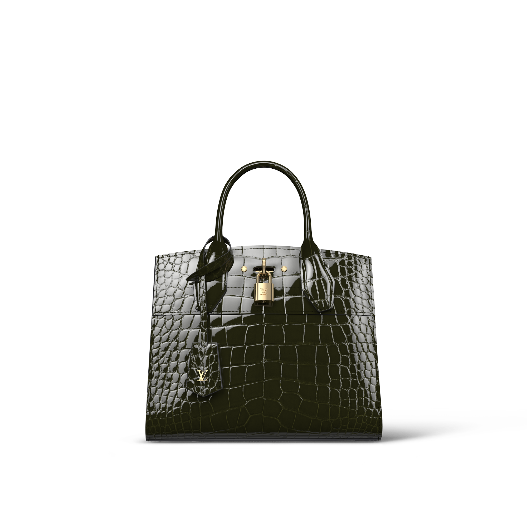 City Steamer PM Shiny Crocodile - Handbags | LOUIS VUITTON