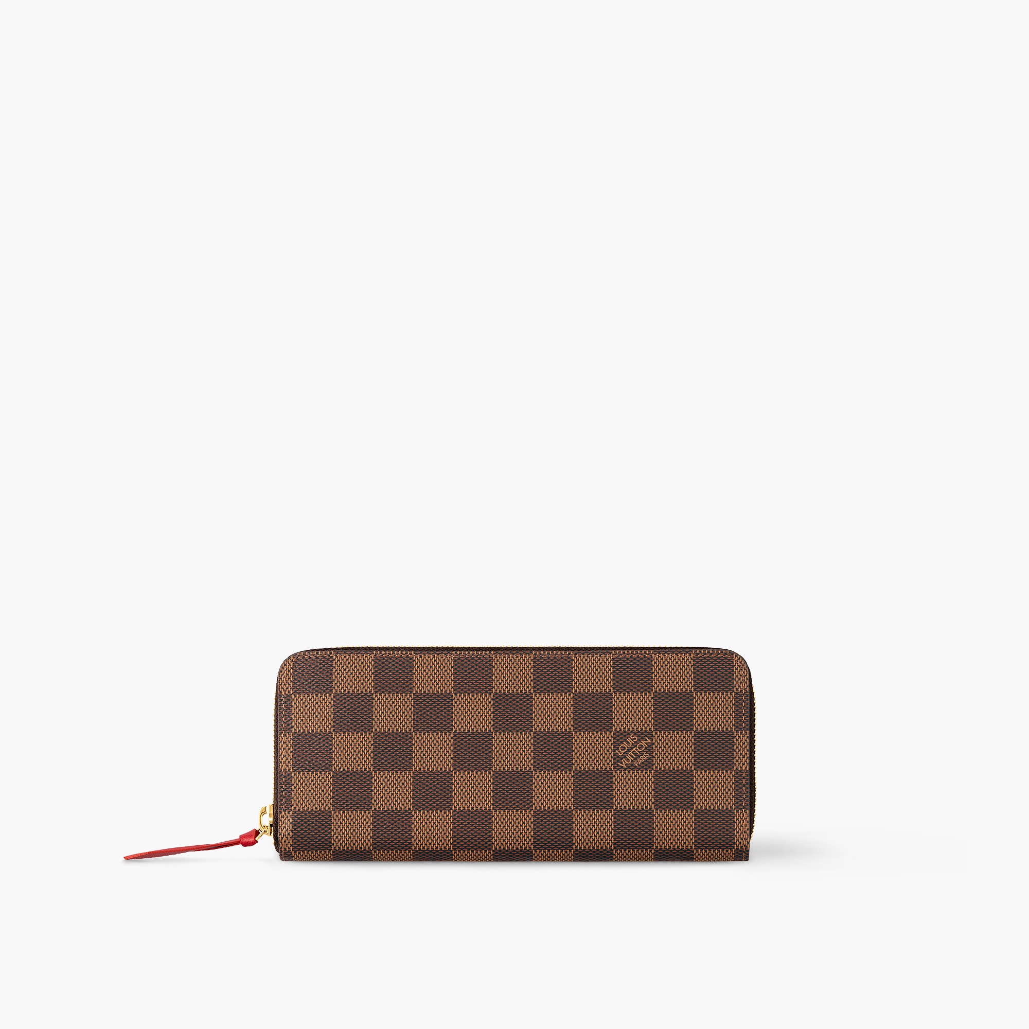 Clémence Wallet Damier Ebene Canvas Wallets and Small Leather