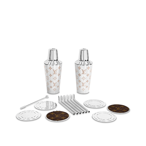 Cocktail Box Monogram Macassar Canvas in Les Extraordinaires's Hardsided Boxes collections by Louis Vuitton (Product zoom)