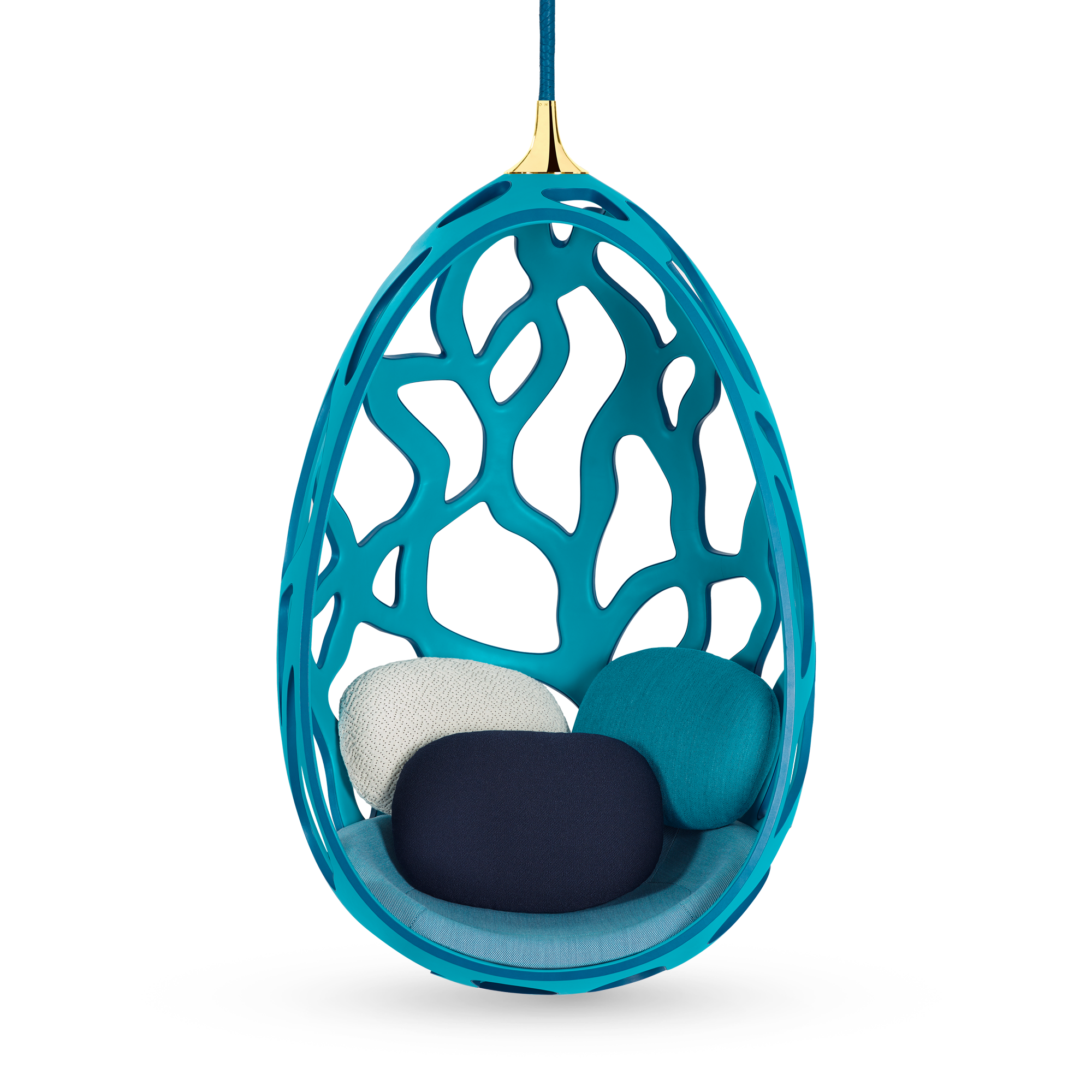 Cocoon By Fernando and Humberto Campana Calfskin in Trunks, Travel and Home