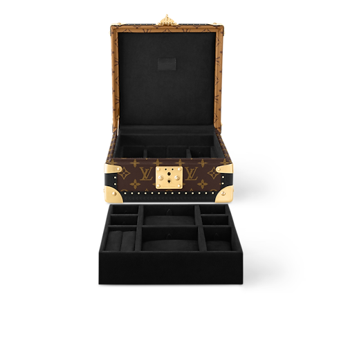 Coffret Joaillerie Monogram Reverse Monogram Reverse Canvas in Trunks, Travel and Home's Trunks and Boxes Boxes collections by Louis Vuitton (Product zoom)